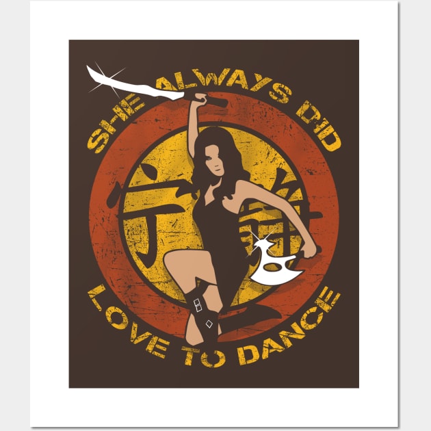 She Always Did Love To Dance Wall Art by bigdamnbrowncoats